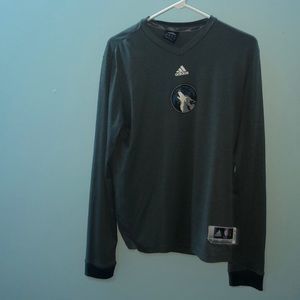 Official NBA Adidas Timberwolves Longsleeve